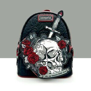 Loungefly Dark Romance Mini Backpack (Books-A-Million Exclusive) NWT
